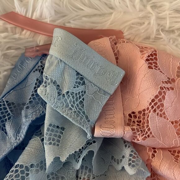 Juicy Couture Cheeky  Floral Lace Panties Set - 3pc  SZ L NWT SET .of 3 - Picture 8 of 8